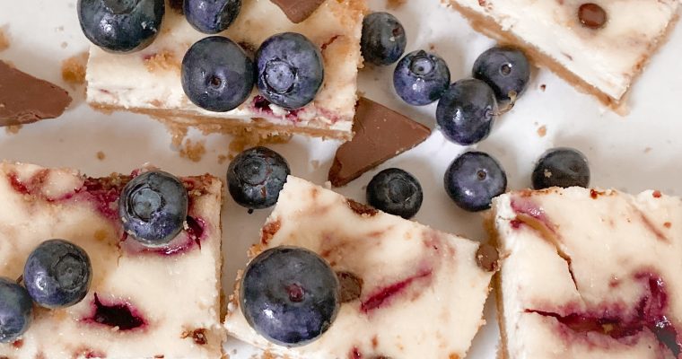 Blueberry Cheesecake Bars