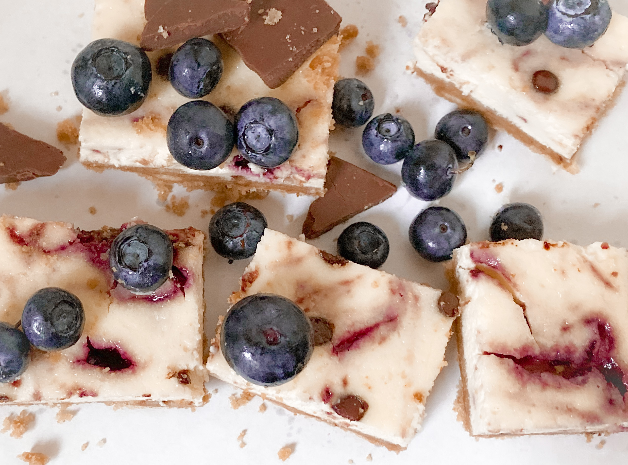 Blueberry Cheesecake Bars