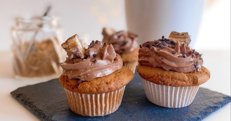 Toffee Lion Cupcakes