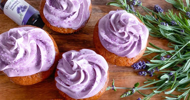 Lavendel Cupcakes