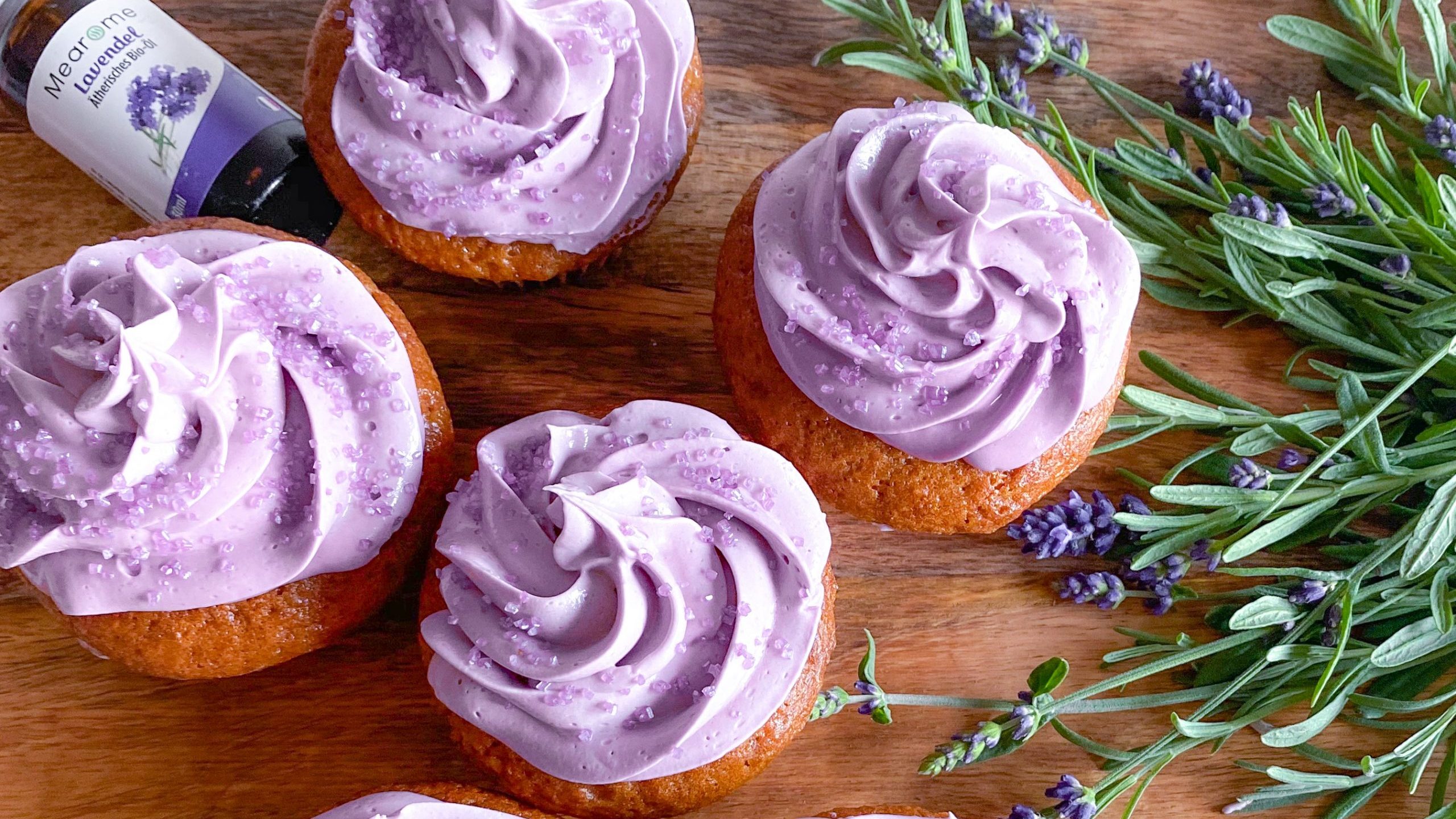 Lavendel Cupcakes