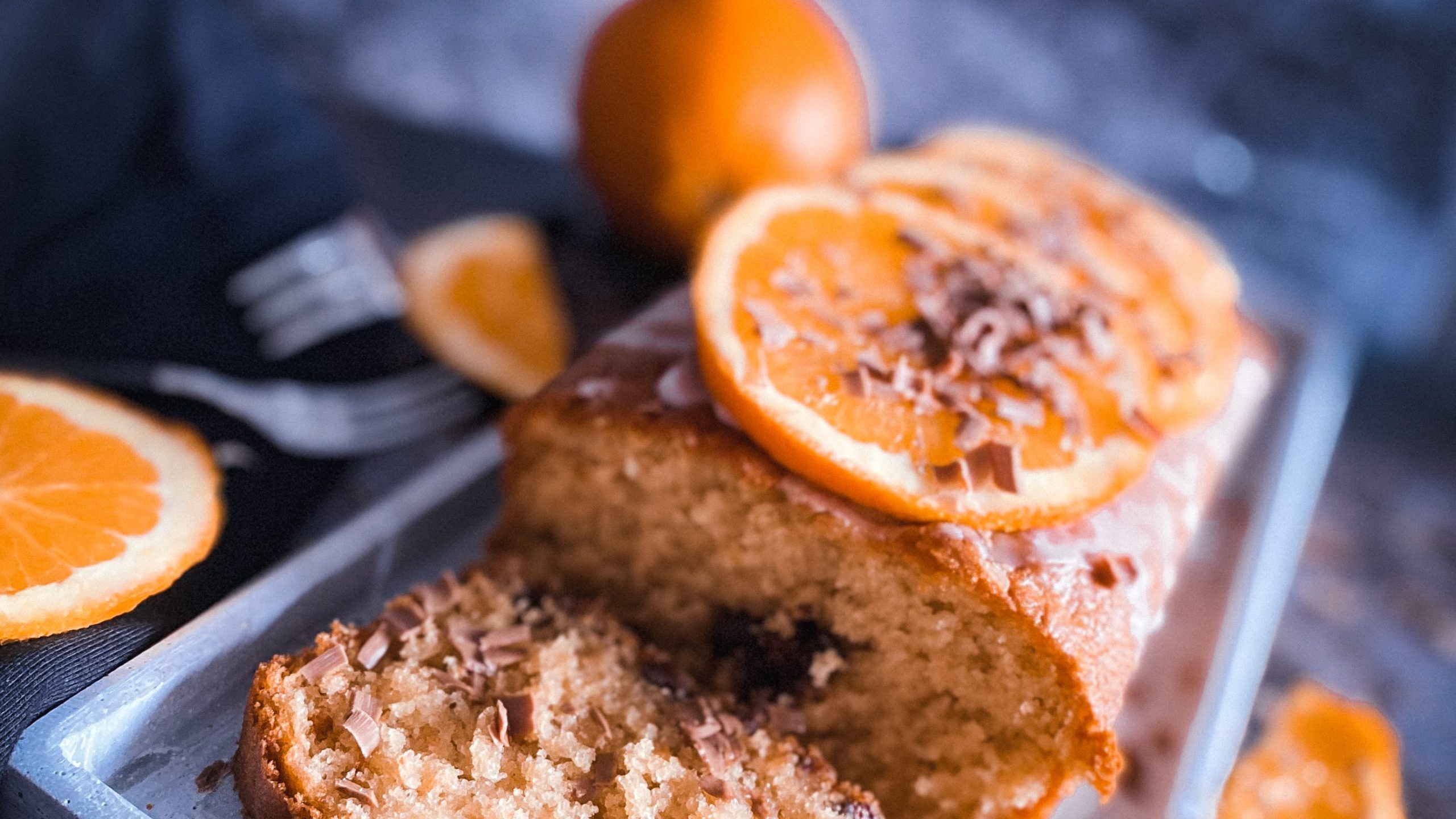 Orange ChocChip Cake