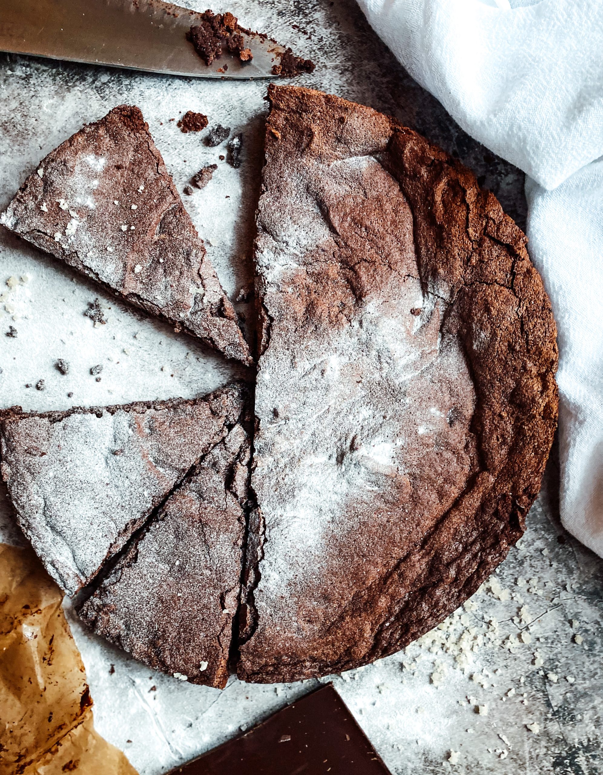 Saftiger Schokokuchen – ohne Mehl