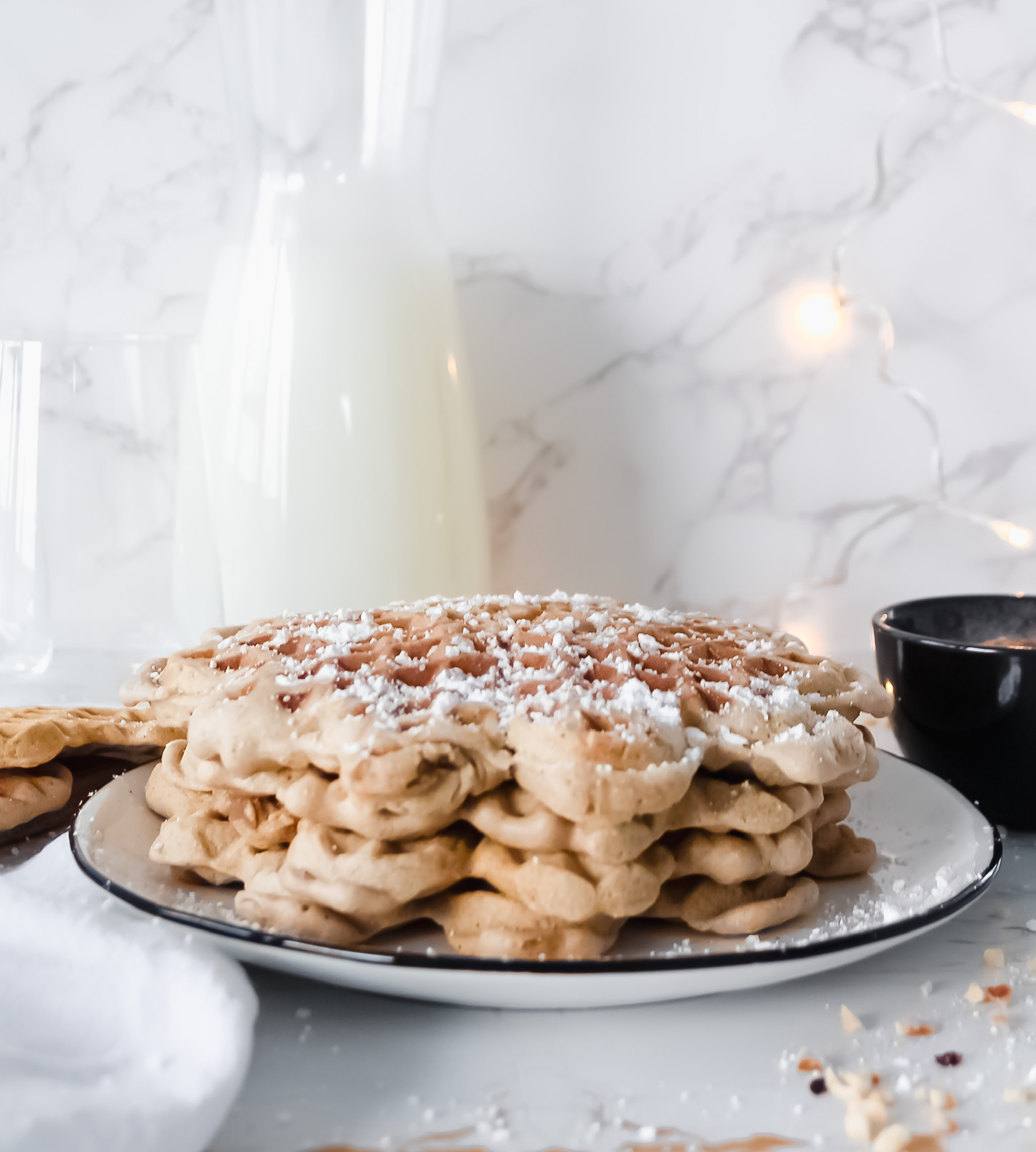 Lebkuchen Waffeln